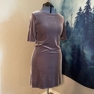 My Michelle Y2K Velvet Mini Dress